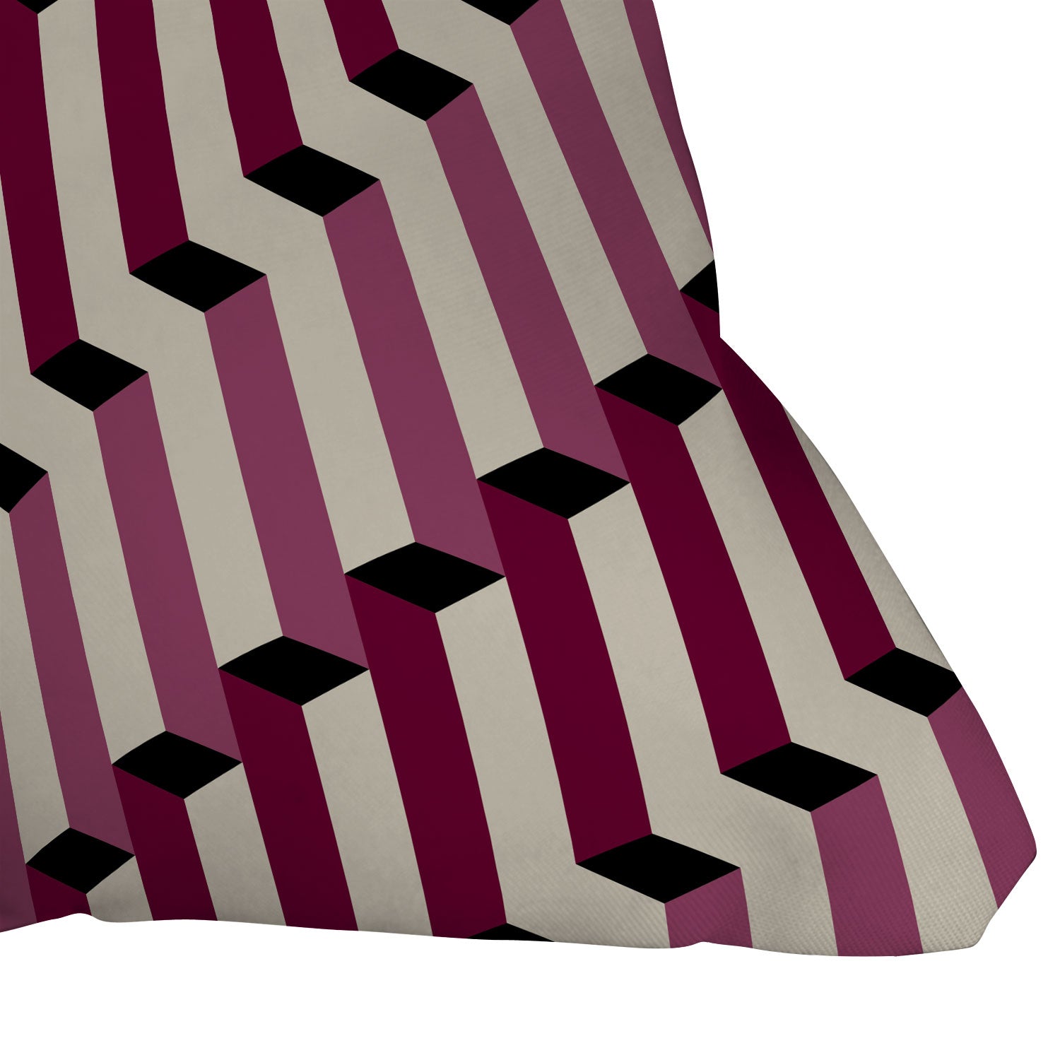 Colour Poems Columns Pattern I Outdoor Throw Pillow