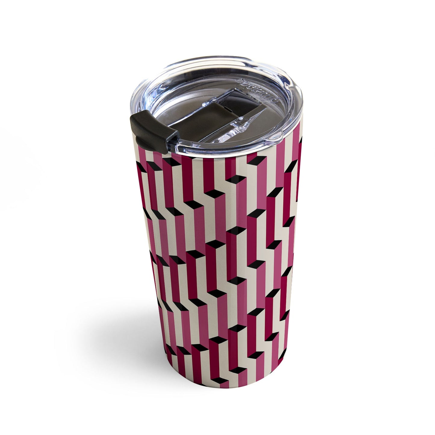 Colour Poems Columns Pattern I Travel Mug