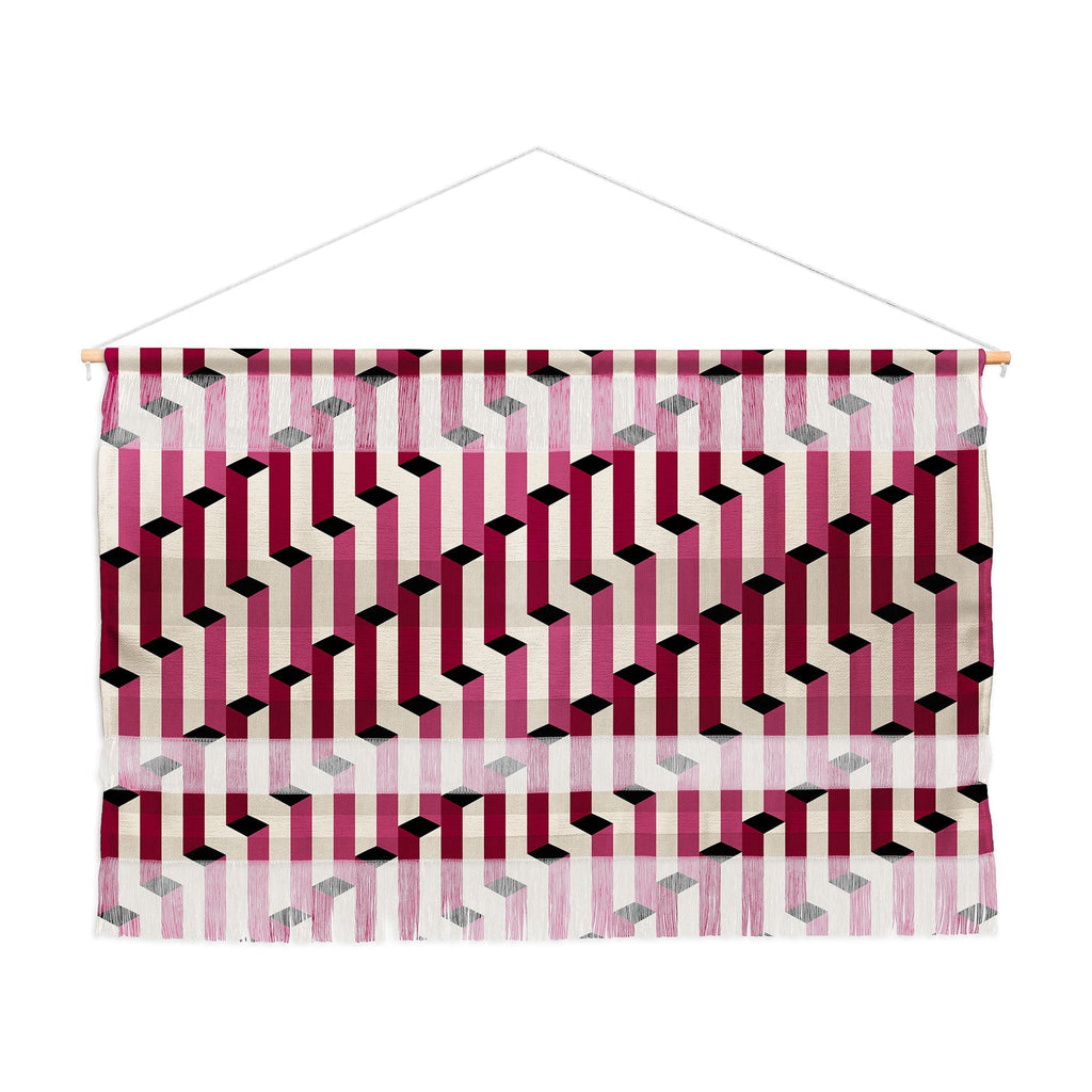 Colour Poems Columns Pattern I Wall Hanging Landscape
