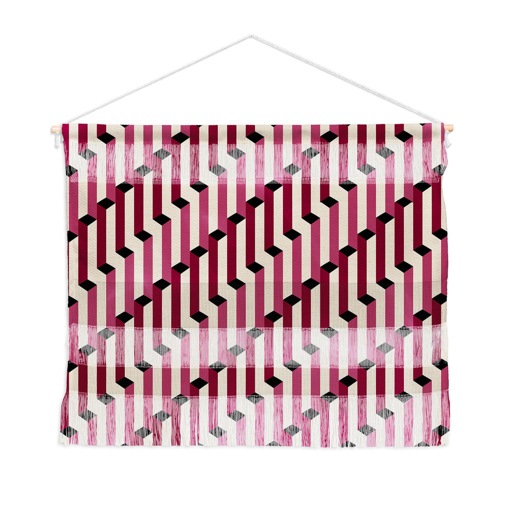 Colour Poems Columns Pattern I Wall Hanging Landscape