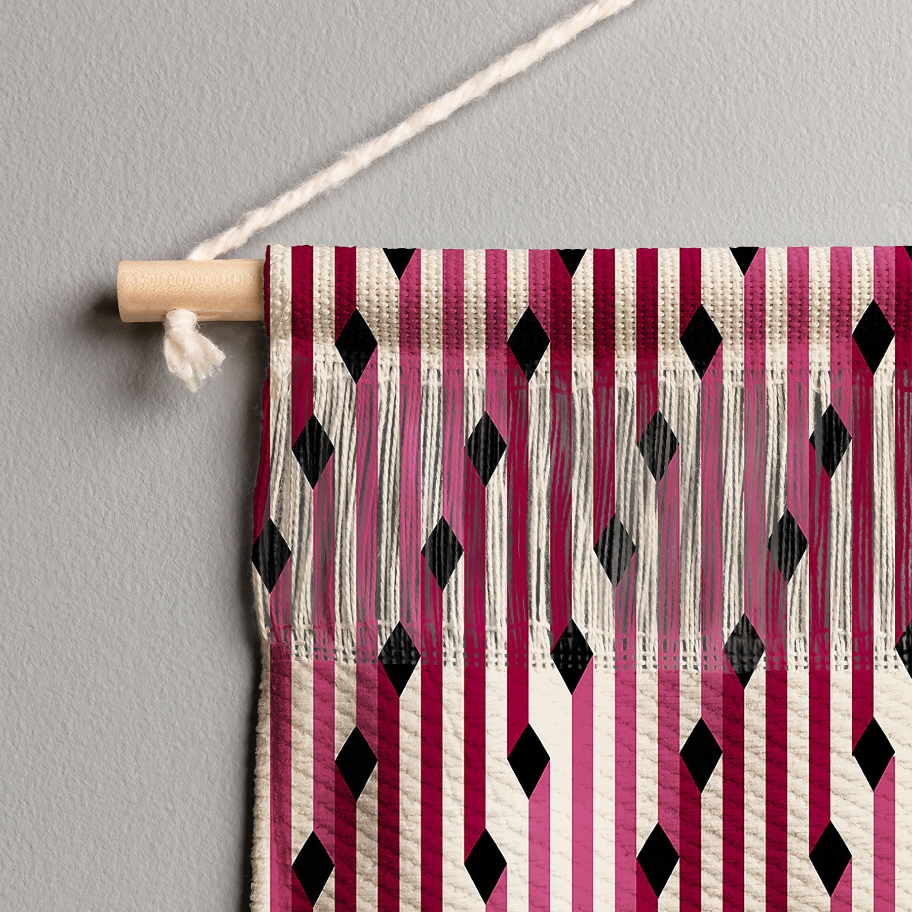 Colour Poems Columns Pattern I Wall Hanging Portrait