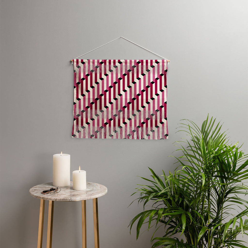 Colour Poems Columns Pattern I Wall Hanging Landscape