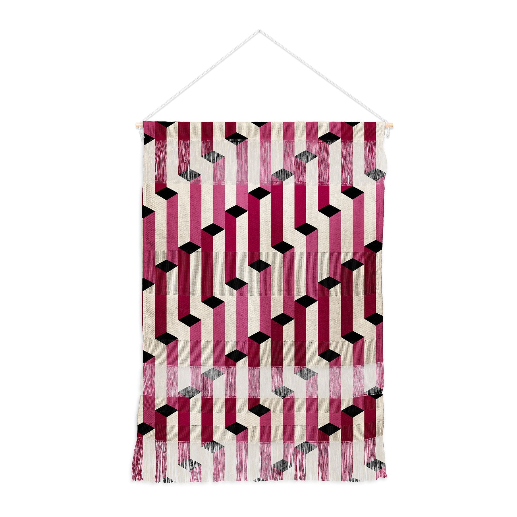 Colour Poems Columns Pattern I Wall Hanging Portrait