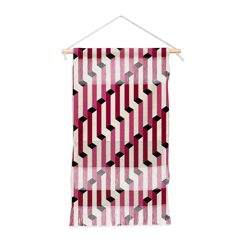 Colour Poems Columns Pattern I Wall Hanging Portrait