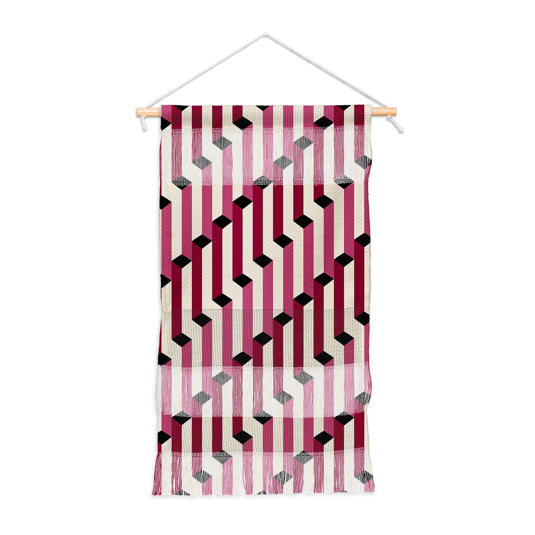Colour Poems Columns Pattern I Wall Hanging Portrait