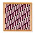 Colour Poems Columns Pattern I Framed Wall Art