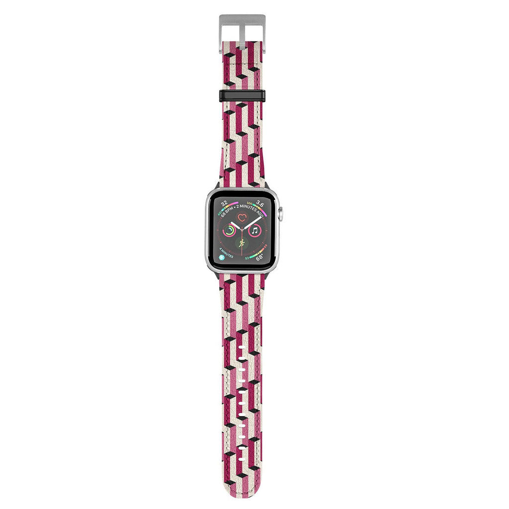 Colour Poems Columns Pattern I Apple Watch Band