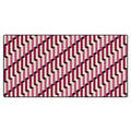 Colour Poems Columns Pattern I Desk Mat