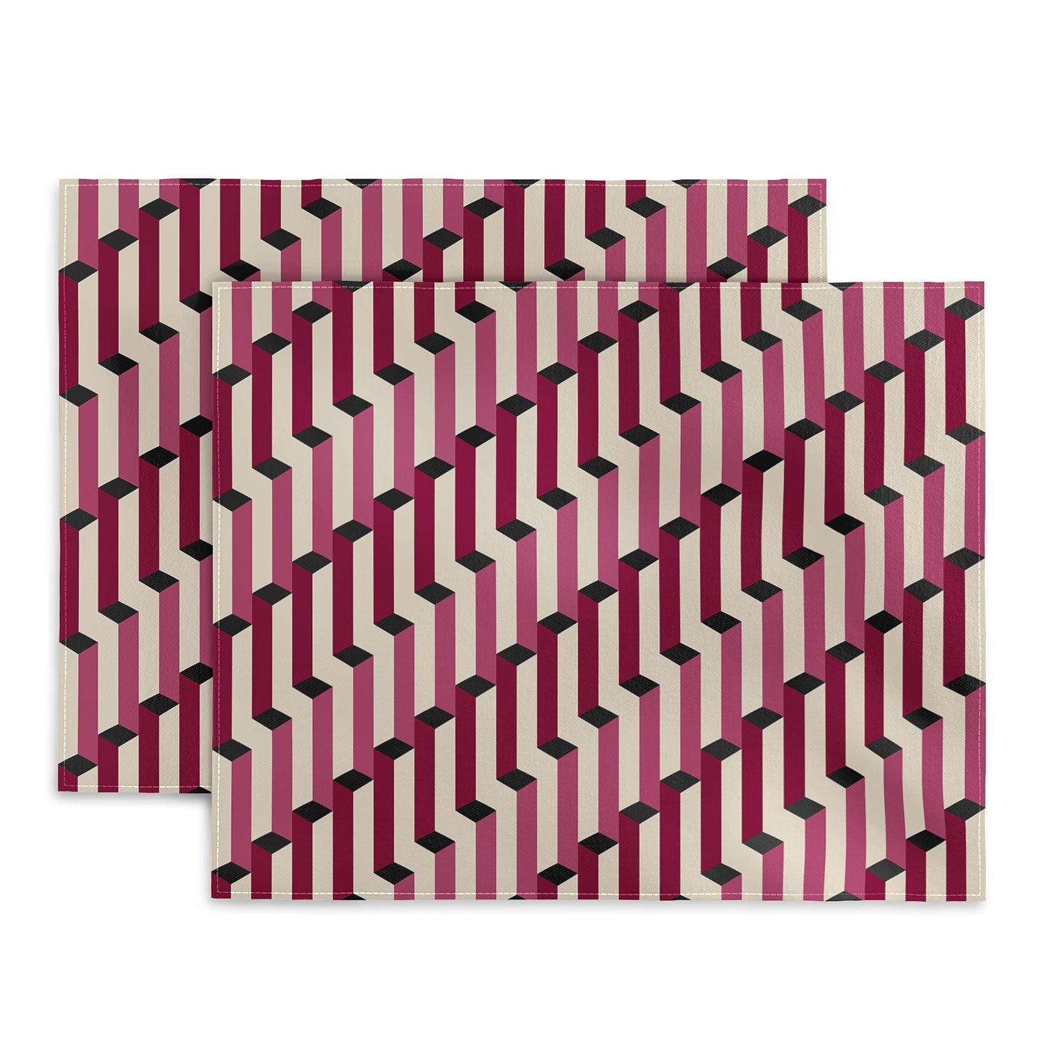 Colour Poems Columns Pattern I Placemat