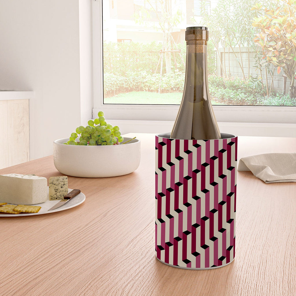Colour Poems Columns Pattern I Wine Chiller