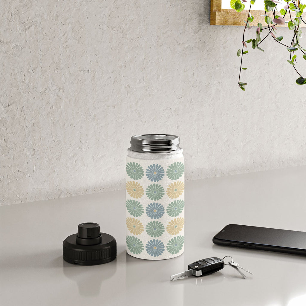 Colour Poems Daisy Pattern Multicolor I Water Bottle
