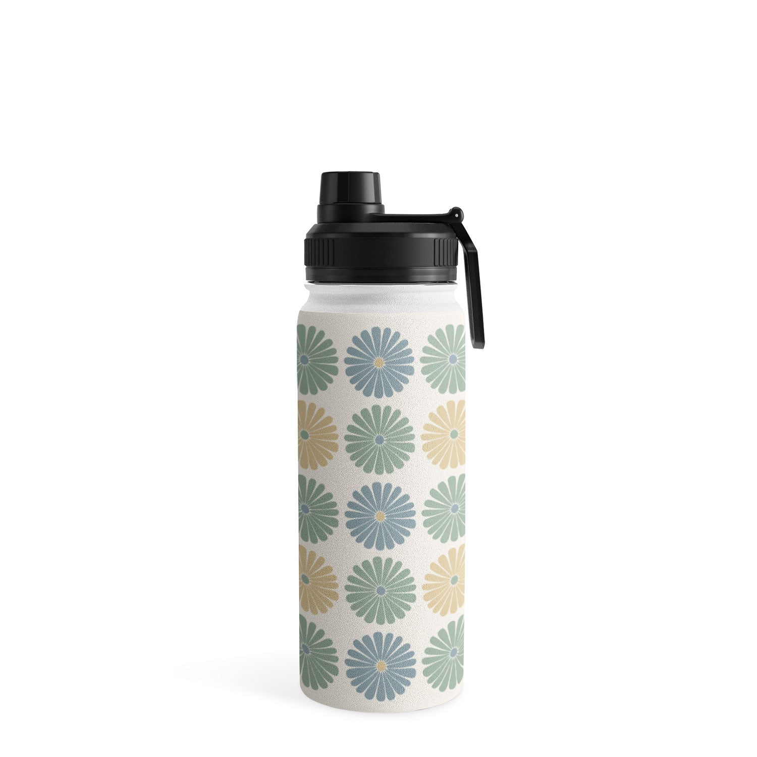 Colour Poems Daisy Pattern Multicolor I Water Bottle