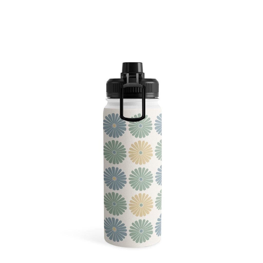Colour Poems Daisy Pattern Multicolor I Water Bottle
