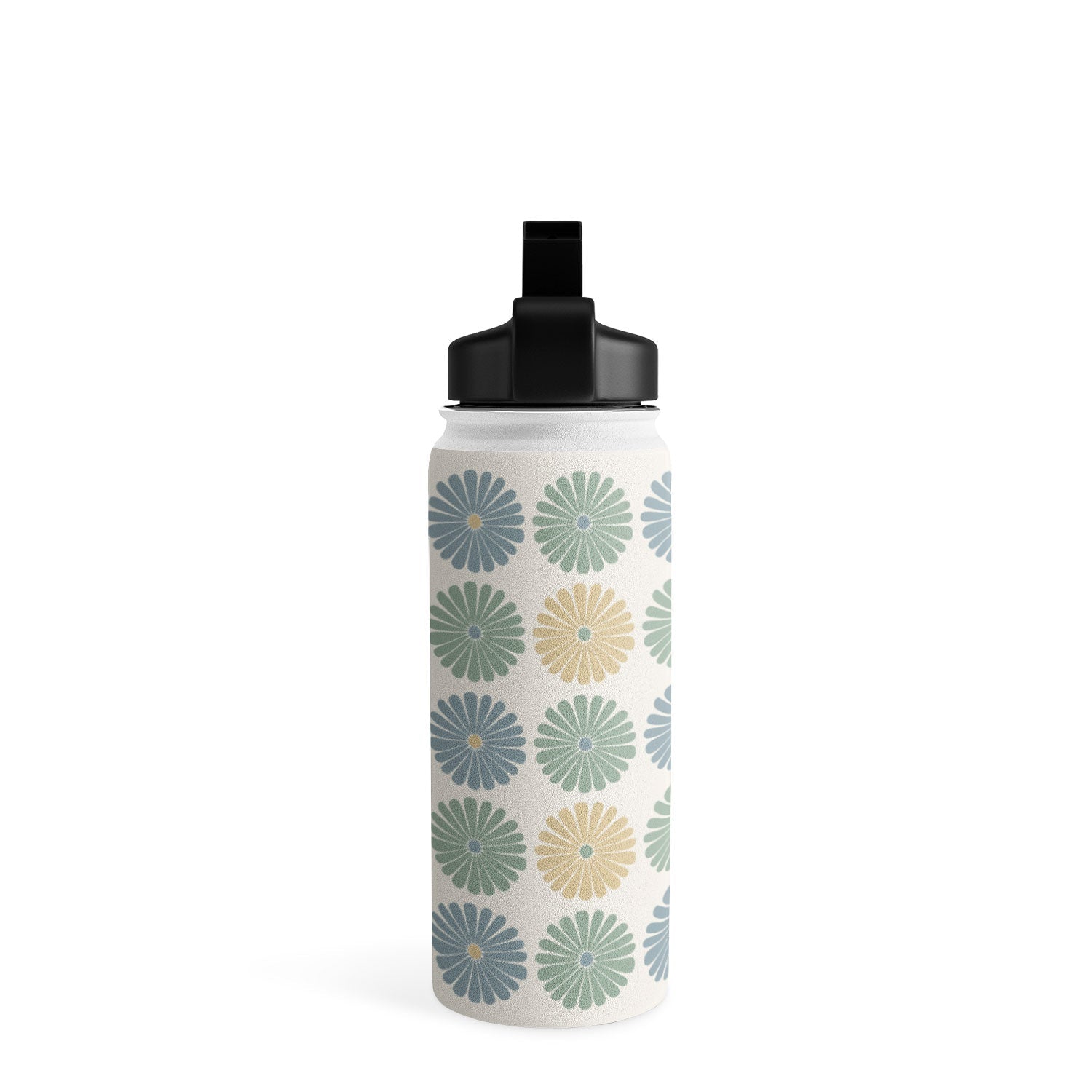 Colour Poems Daisy Pattern Multicolor I Water Bottle