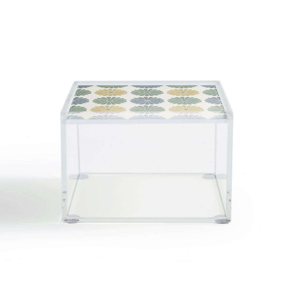 Colour Poems Daisy Pattern Multicolor I Acrylic Box
