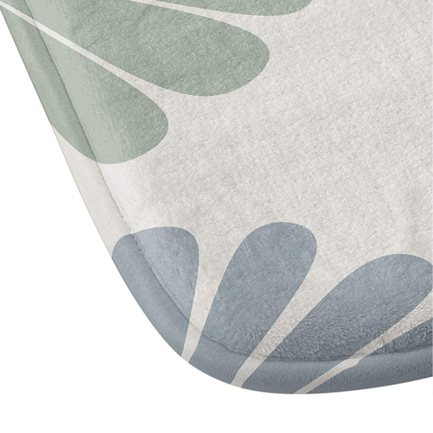 Colour Poems Daisy Pattern Multicolor I Memory Foam Bath Mat
