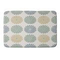 Colour Poems Daisy Pattern Multicolor I Memory Foam Bath Mat