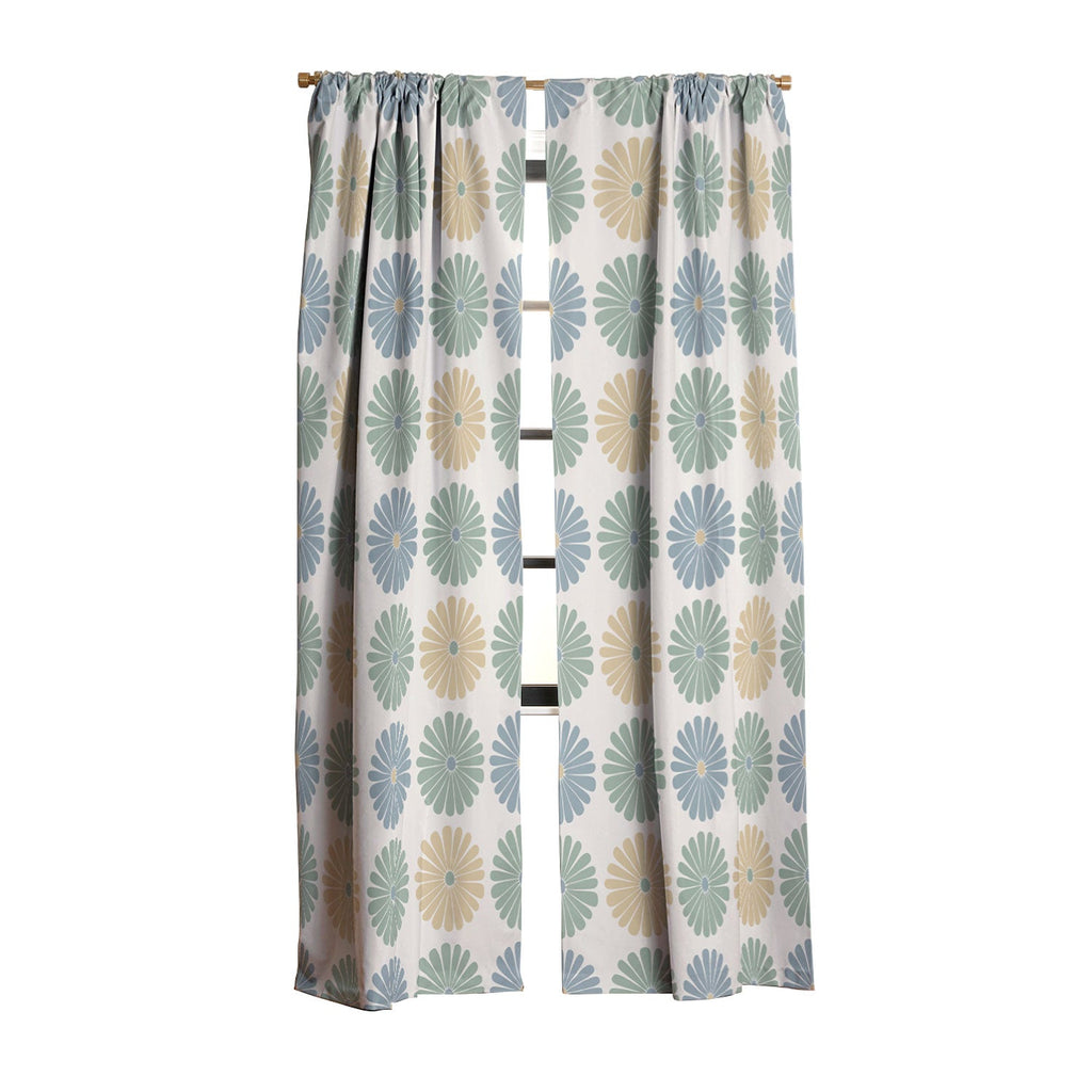 Colour Poems Daisy Pattern Multicolor I Blackout Non Repeat