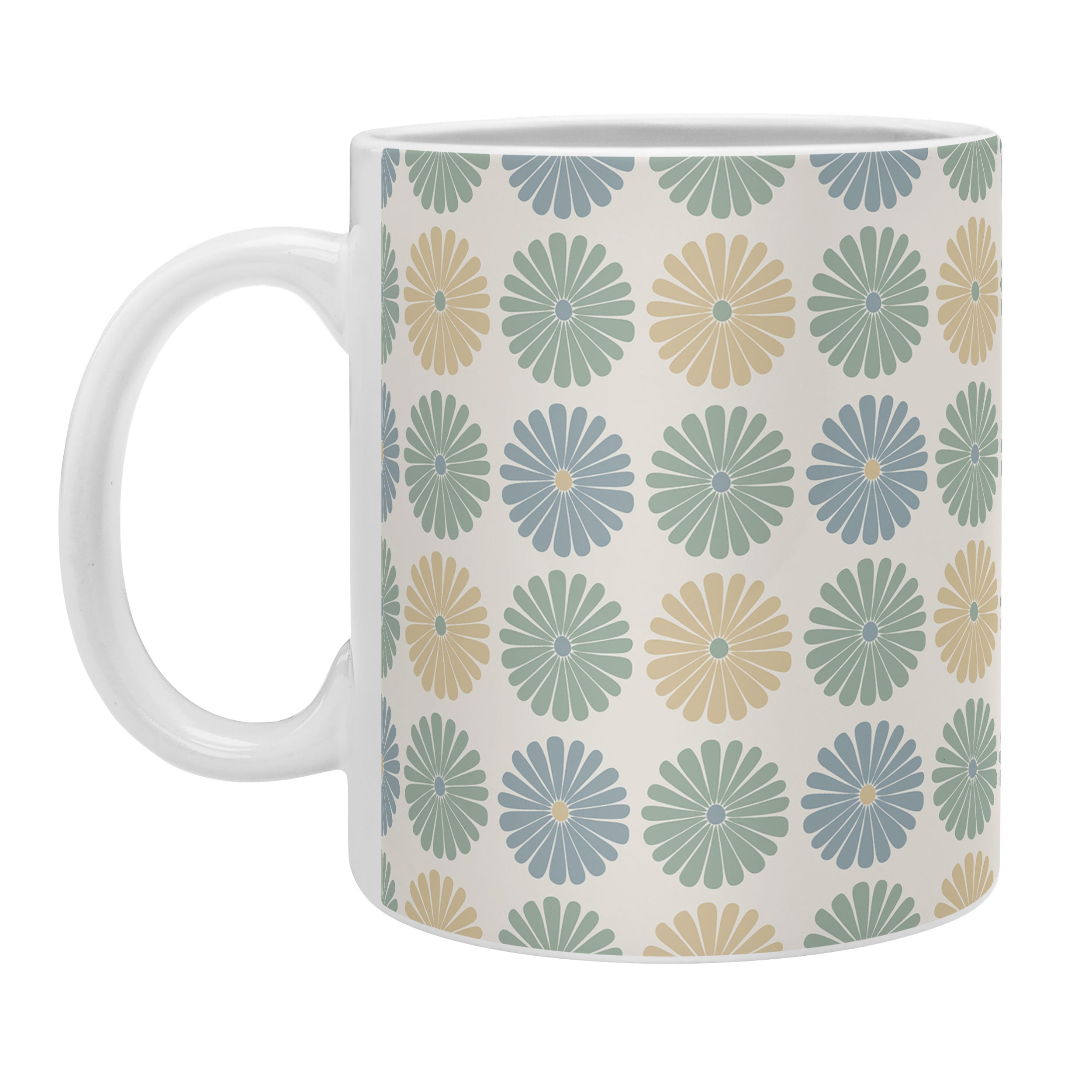 Colour Poems Daisy Pattern Multicolor I Coffee Mug