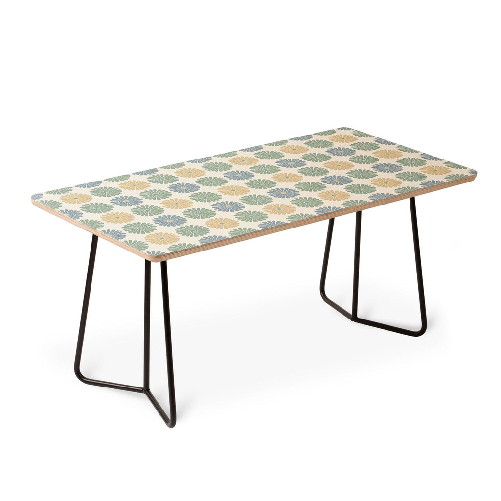 Colour Poems Daisy Pattern Multicolor I Coffee Table