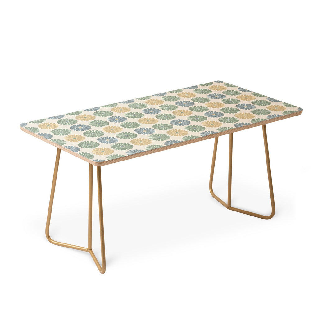 Colour Poems Daisy Pattern Multicolor I Coffee Table