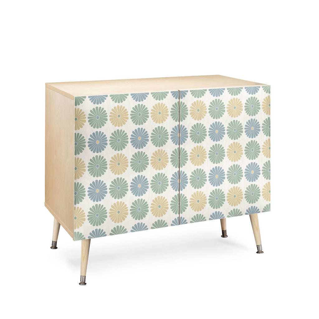 Colour Poems Daisy Pattern Multicolor I Credenza