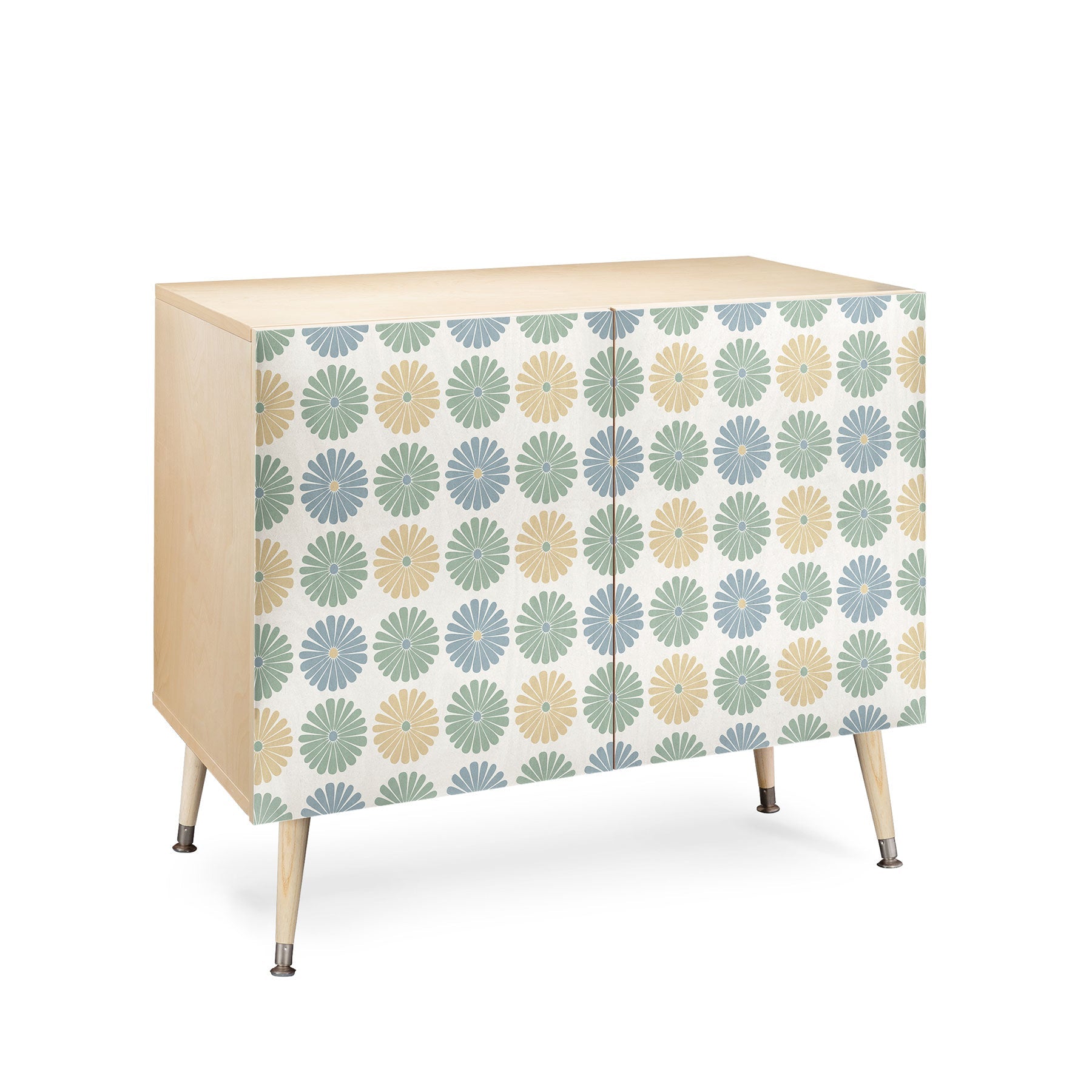 Colour Poems Daisy Pattern Multicolor I Credenza