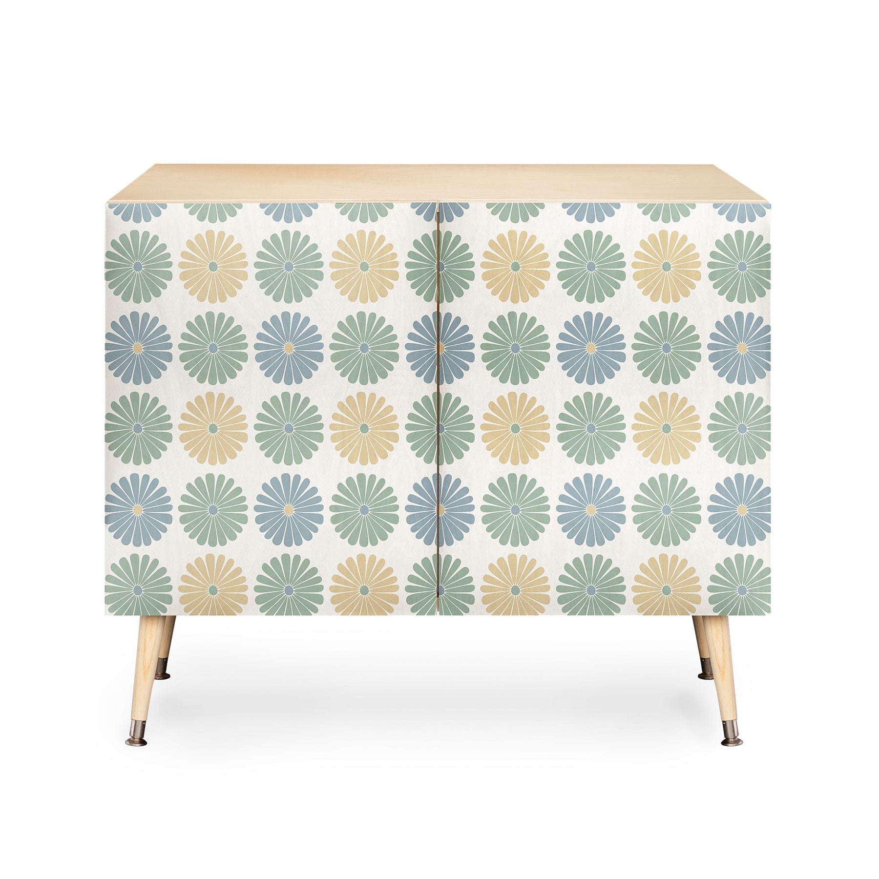 Colour Poems Daisy Pattern Multicolor I Credenza