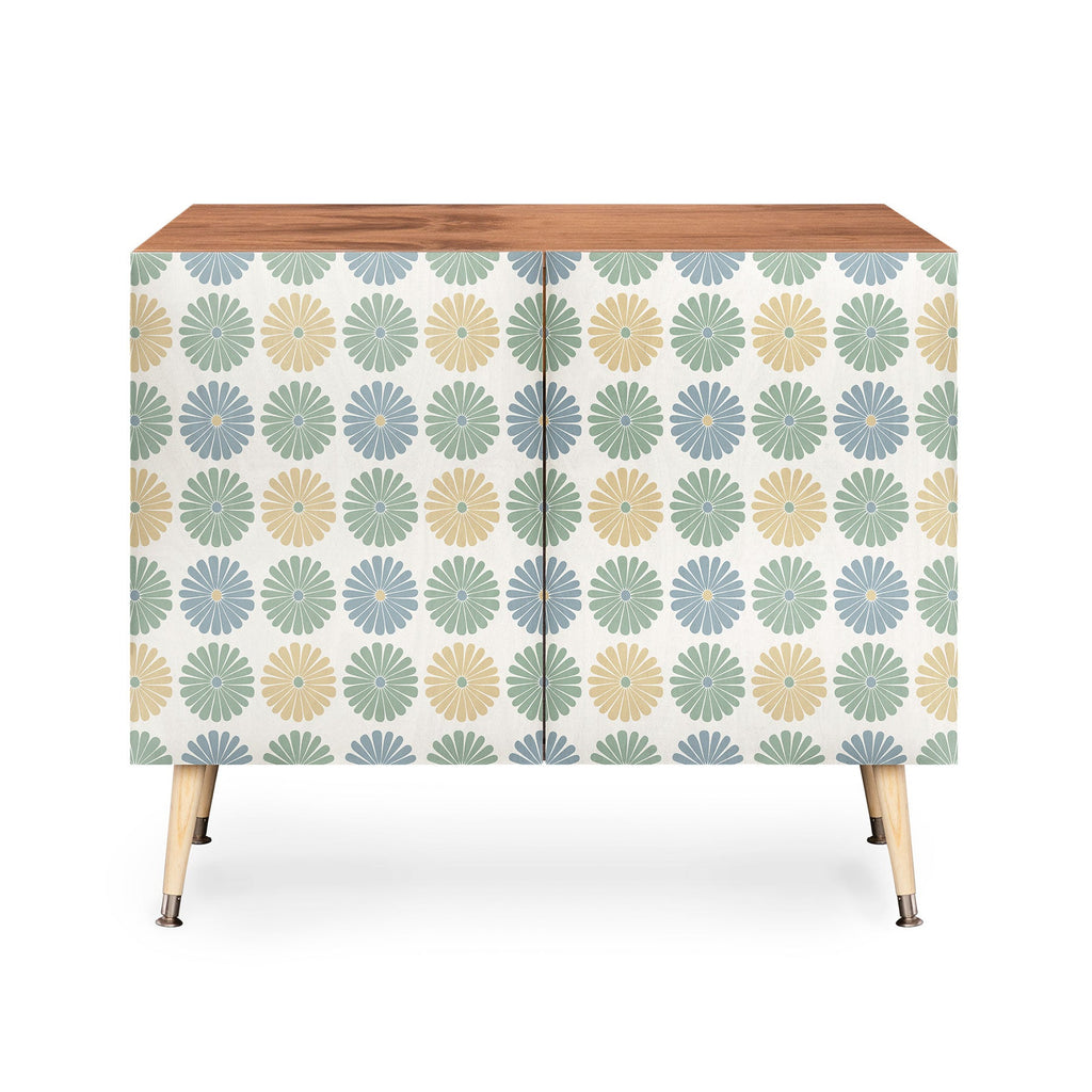 Colour Poems Daisy Pattern Multicolor I Credenza