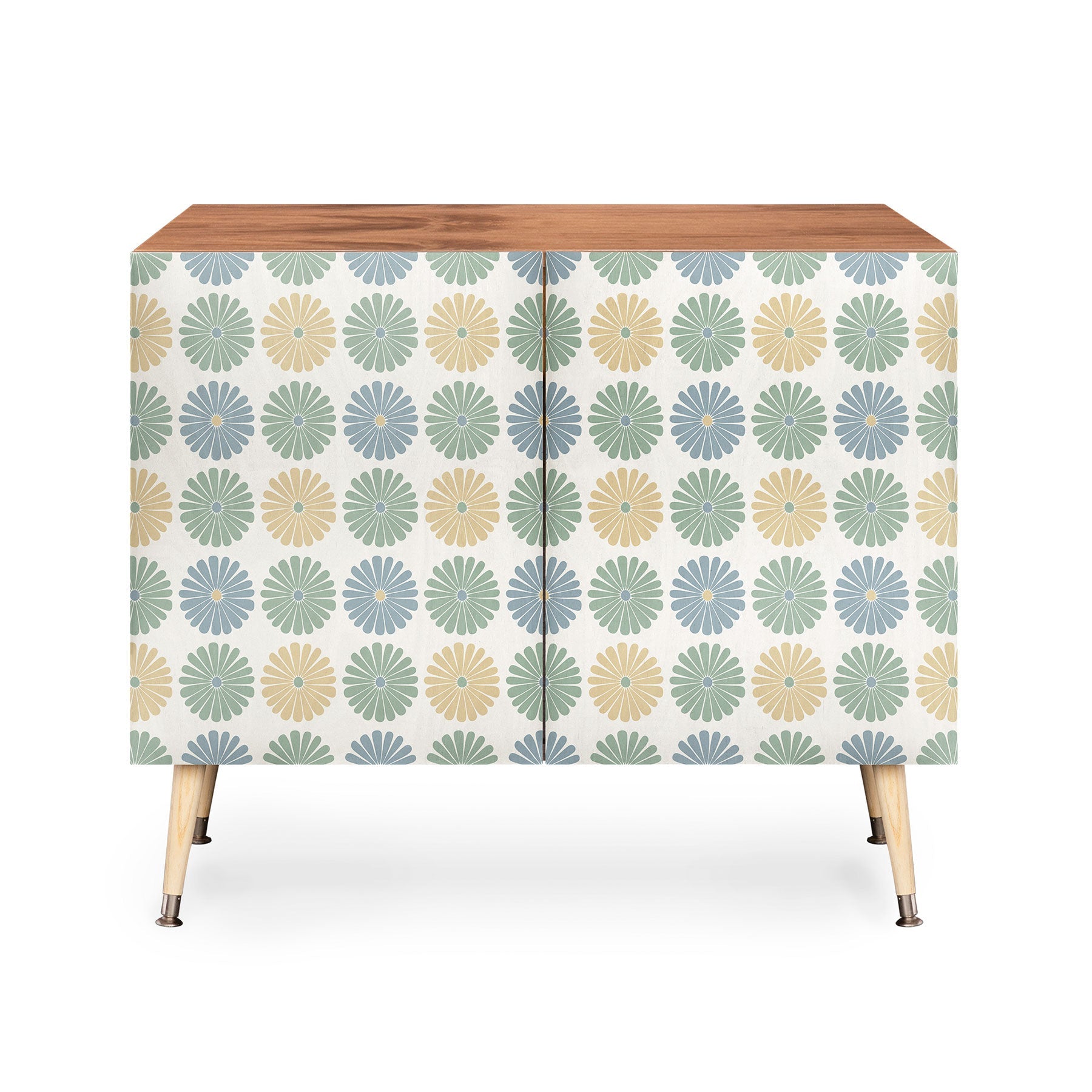 Colour Poems Daisy Pattern Multicolor I Credenza