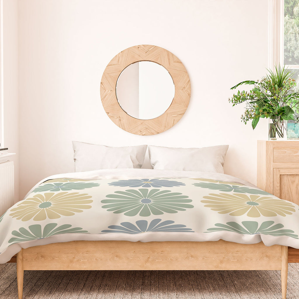 Colour Poems Daisy Pattern Multicolor I Duvet Cover