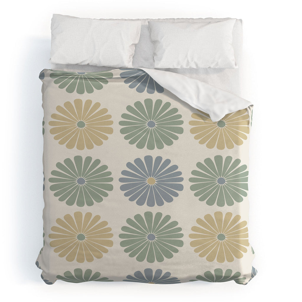 Colour Poems Daisy Pattern Multicolor I Duvet Cover