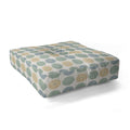 Colour Poems Daisy Pattern Multicolor I Floor Pillow Square