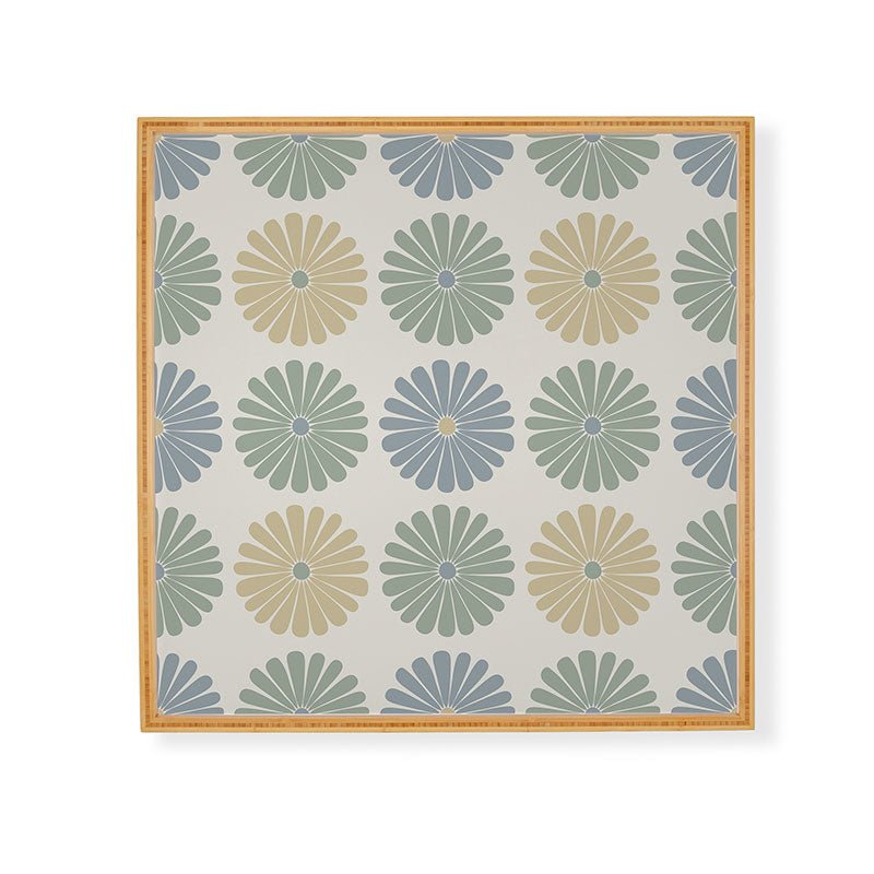 Colour Poems Daisy Pattern Multicolor I Framed Wall Art