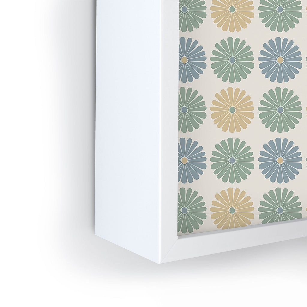 Colour Poems Daisy Pattern Multicolor I Framed Mini Art Print
