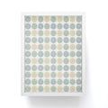 Colour Poems Daisy Pattern Multicolor I Framed Mini Art Print