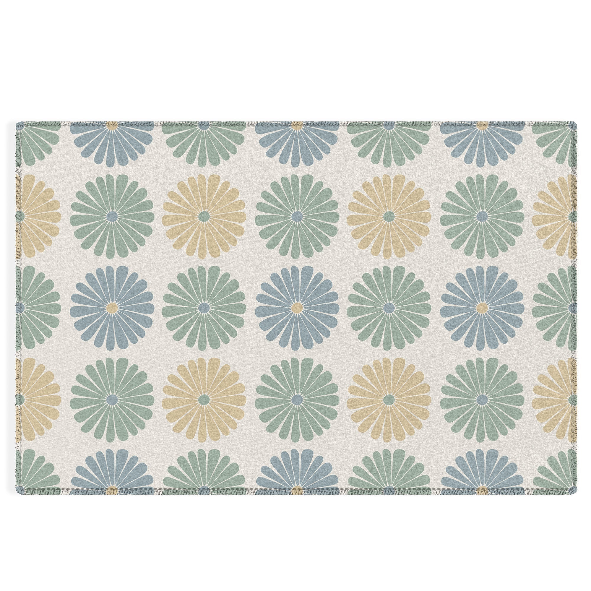 Colour Poems Daisy Pattern Multicolor I Outdoor Rug