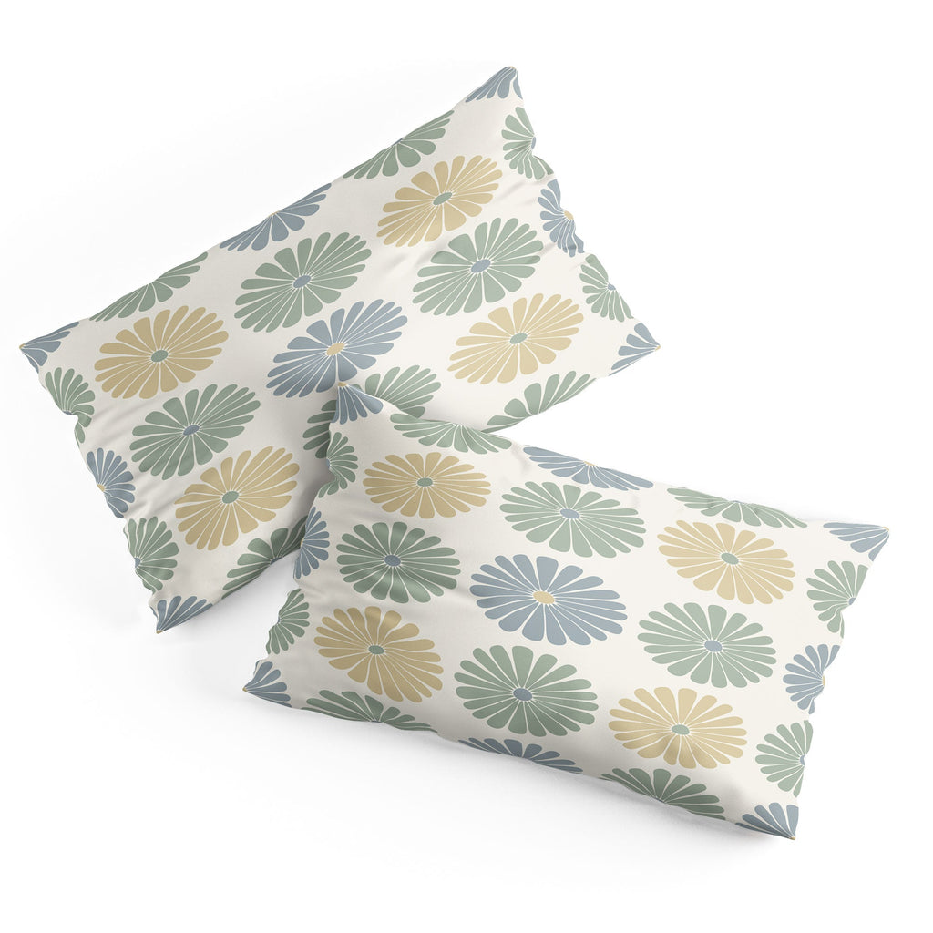 Colour Poems Daisy Pattern Multicolor I Pillow Shams