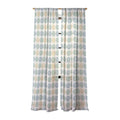 Colour Poems Daisy Pattern Multicolor I Sheer Window Curtain