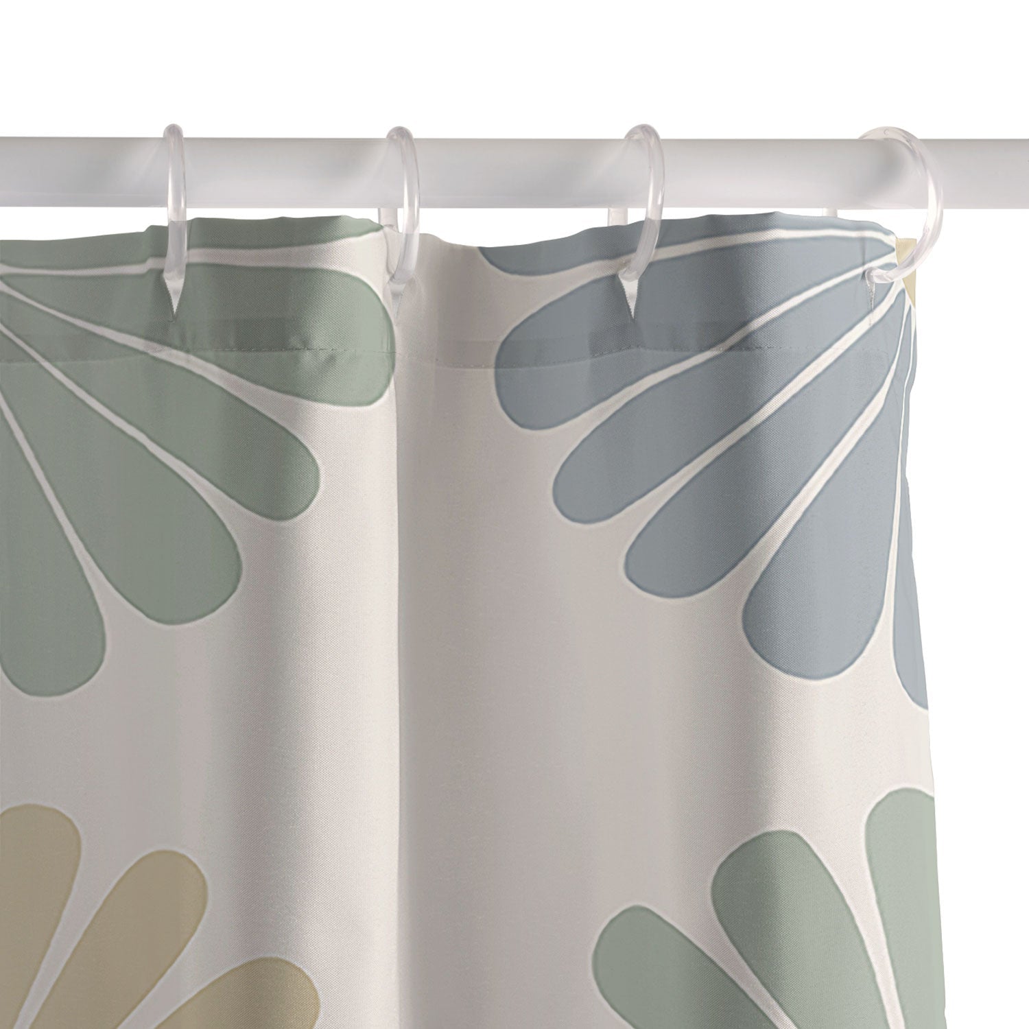 Colour Poems Daisy Pattern Multicolor I Shower Curtain