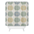 Colour Poems Daisy Pattern Multicolor I Shower Curtain
