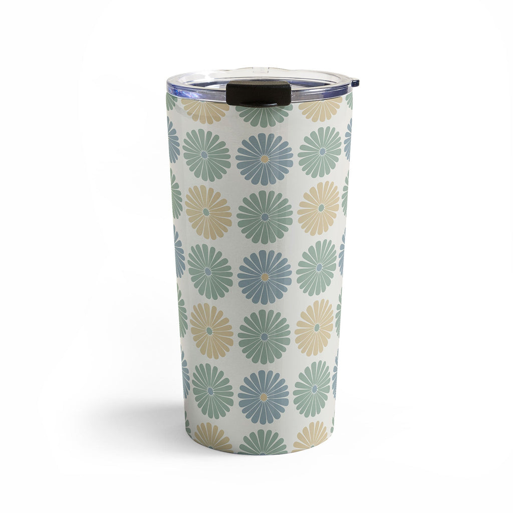 Colour Poems Daisy Pattern Multicolor I Travel Mug