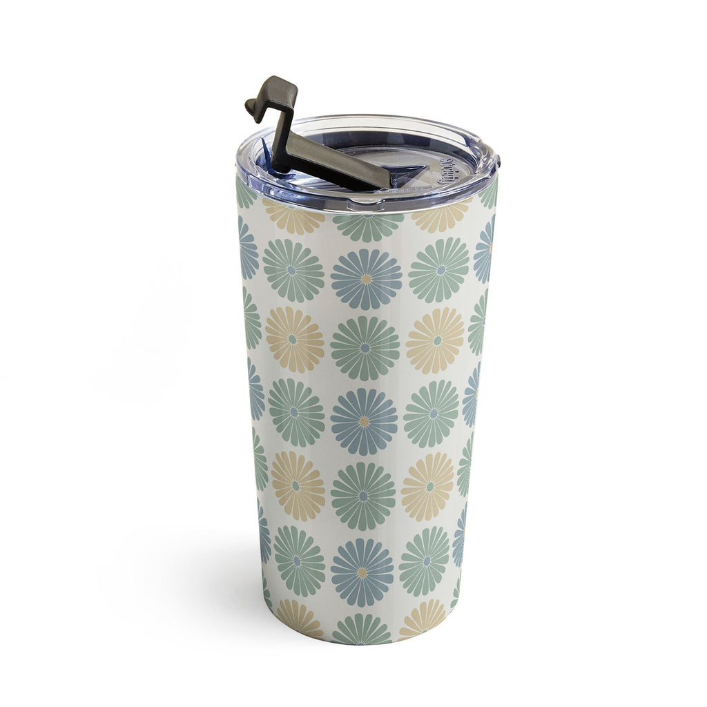 Colour Poems Daisy Pattern Multicolor I Travel Mug