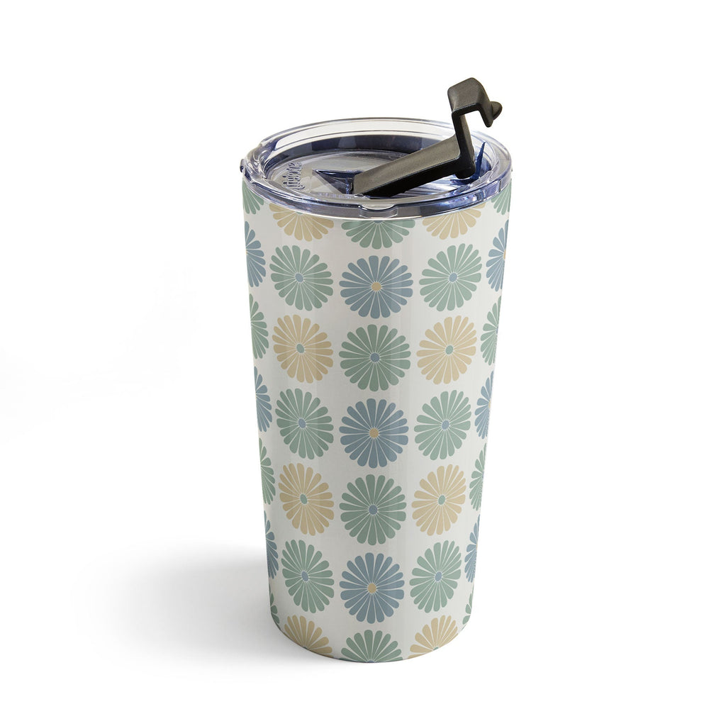 Colour Poems Daisy Pattern Multicolor I Travel Mug