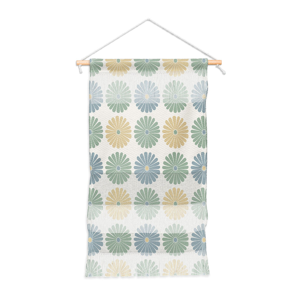 Colour Poems Daisy Pattern Multicolor I Wall Hanging Portrait