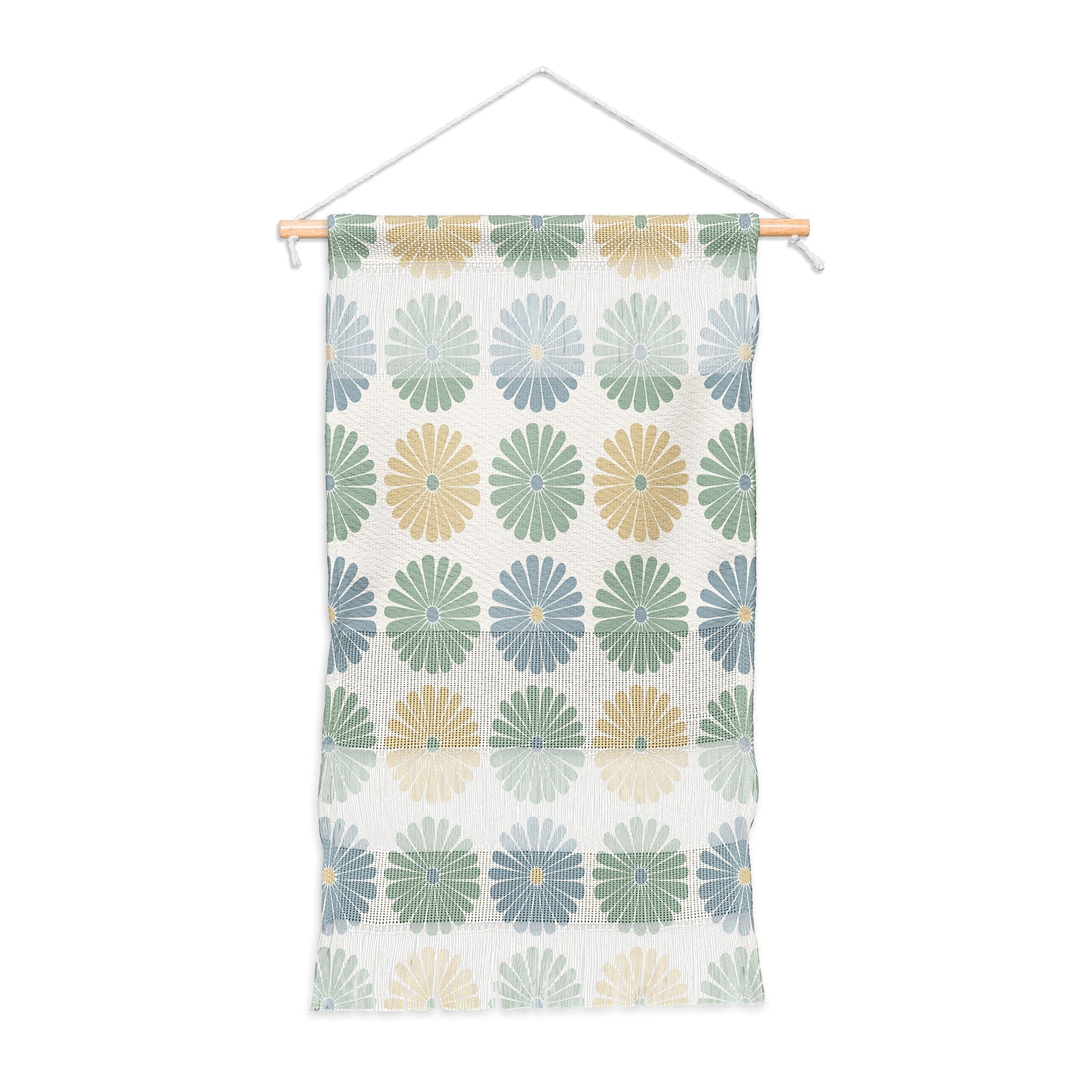 Colour Poems Daisy Pattern Multicolor I Wall Hanging Portrait