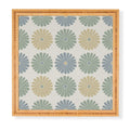Colour Poems Daisy Pattern Multicolor I Framed Wall Art