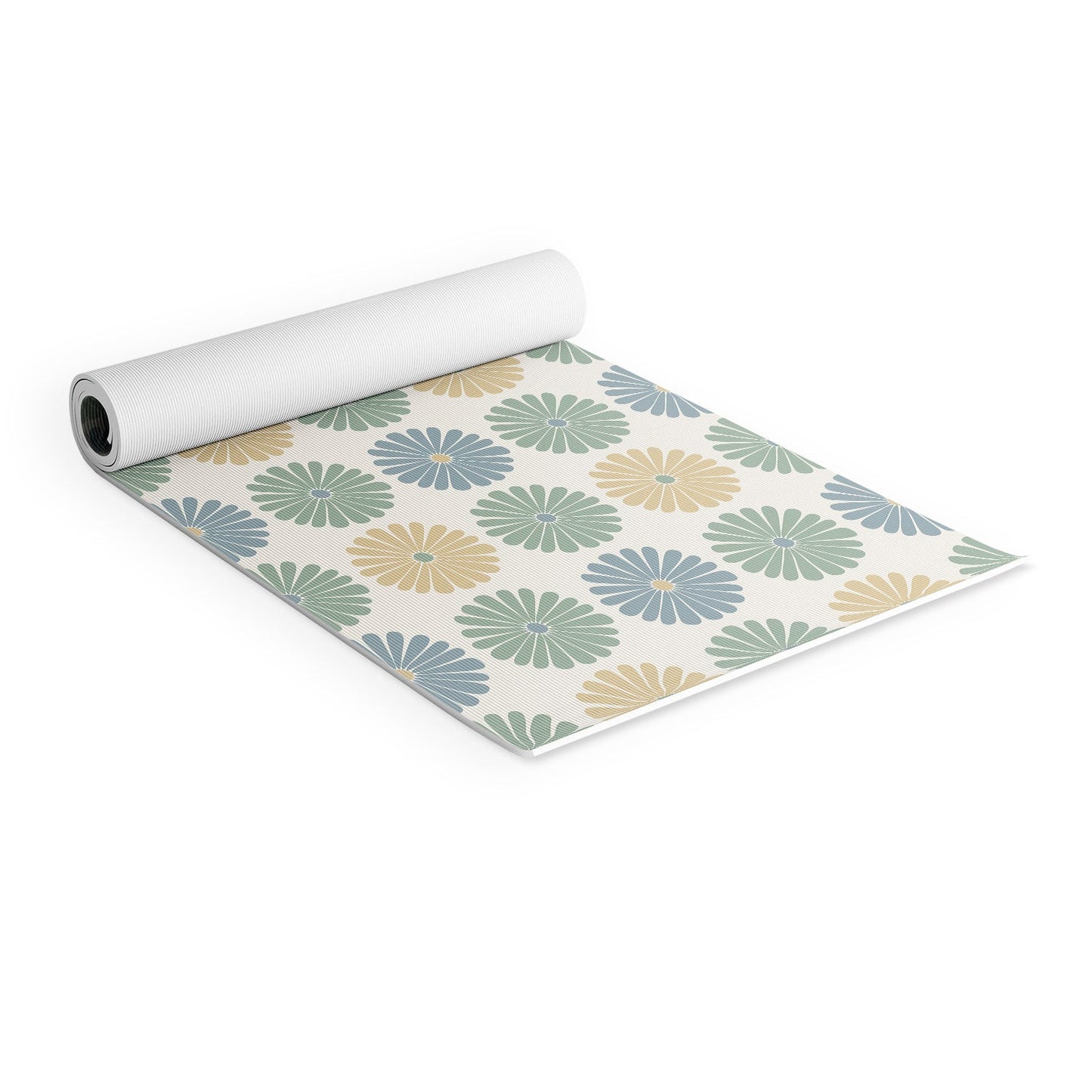 Colour Poems Daisy Pattern Multicolor I Yoga Mat