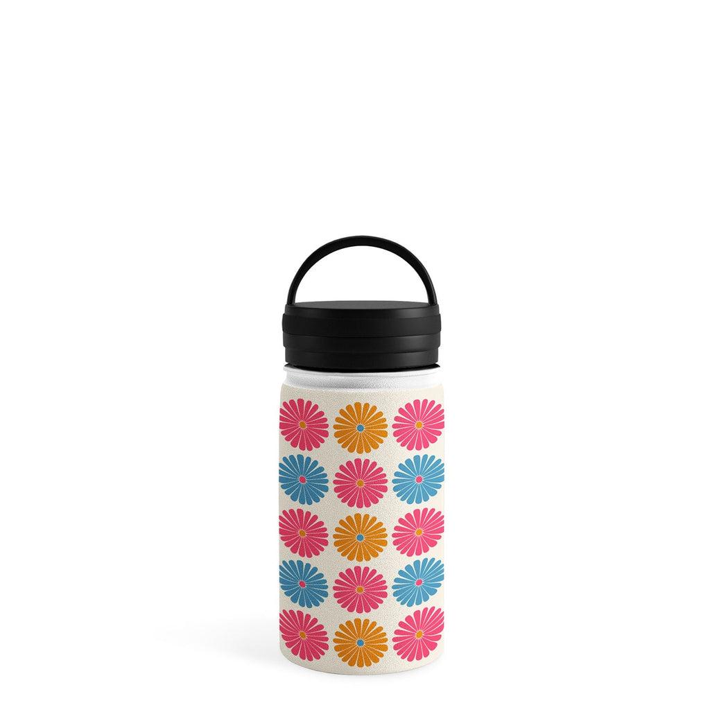 Colour Poems Daisy Pattern Multicolor II Water Bottle