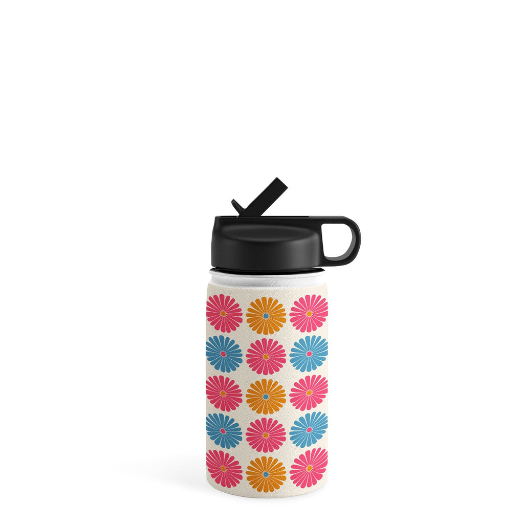 Colour Poems Daisy Pattern Multicolor II Water Bottle